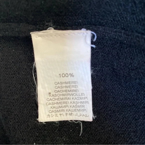 Brunello Cucinelli black cashmere Sweater